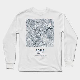 rome simple map Long Sleeve T-Shirt